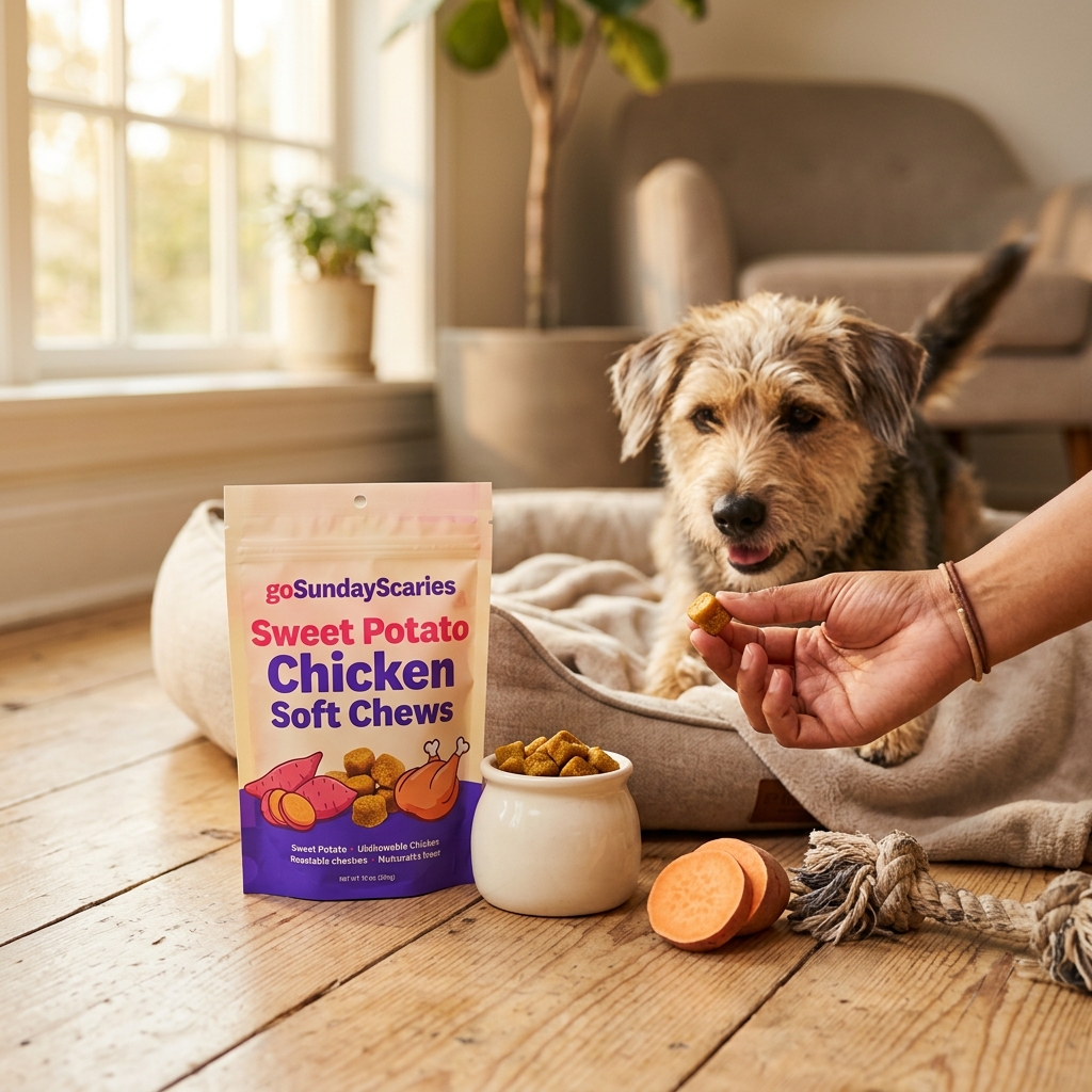 Sweet Potato Chicken Soft Chews - Image 3