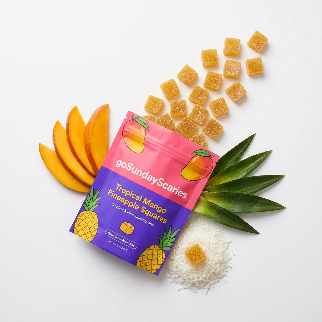 Tropical Mango Pineapple Squares - Image 3